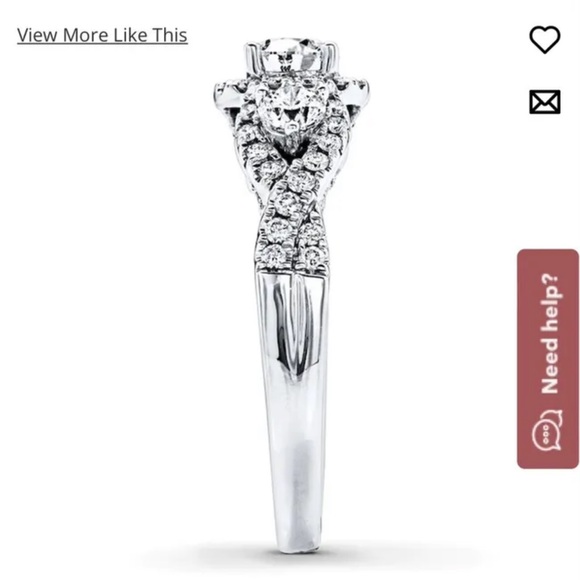 Kay jewelers, Tolkowsky Collection engagement ring - Picture 8 of 9